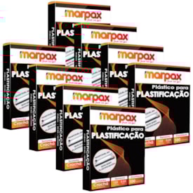 Kit Plastificação Polaseal Crachá 59X86X0,05mm Marpax 800un