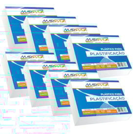 Kit Plastificação Polaseal Crachá 59x86x0,07mm 800 uni