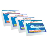 Kit Plastificação Polaseal Crachá 59X86X0,07mm Marpax 400un