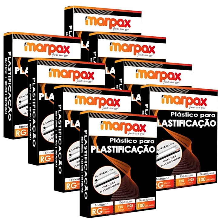 Kit Plastificação Polaseal RG 80x110x0,05mm 800 uni