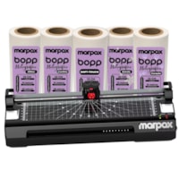 Kit plastificadora + 5 BOPP especiais 10m Marpax