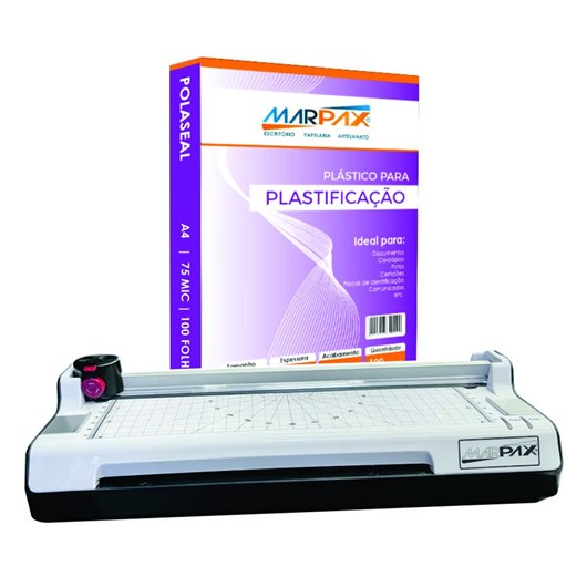 Plastificadora A3 + Refil de 100 Plásticos A4 - ChTech - Plastificadora -  Magazine Luiza