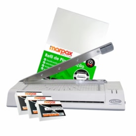 Kit Plastificadora A3 Plm33 110V + Polaseal 0,05 com 320un