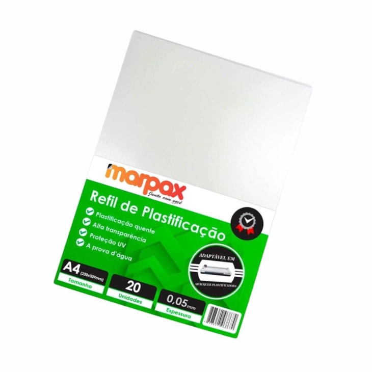 Kit Plastificadora A3 Plm33 110V + Polaseal 0,05 com 320un