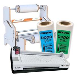 Kit Plastificadora A3 + Suporte + BOPP A4 + Protetor Térmico