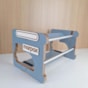 Kit Plastificadora A3 + Suporte Bopp Compact Azul + 2 Bopp