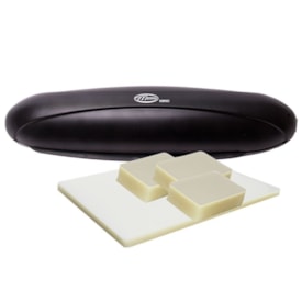 Kit Plastificadora Ofício Menno Compact + 360 Polaseal 220V