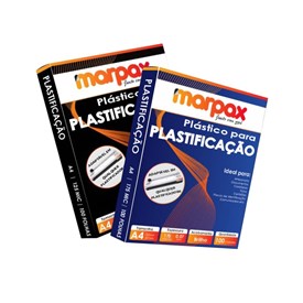 Kit Polaseal Plástico para Plastificação A4 Brilho Marpax