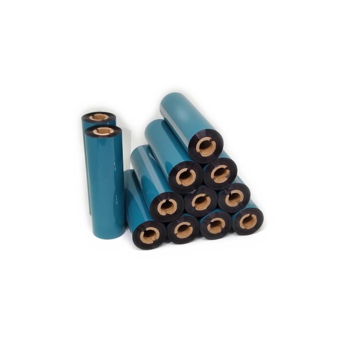 Kit Ribbon Cera 110mmx74m Impressora Zebra Argox Elgin 12UN