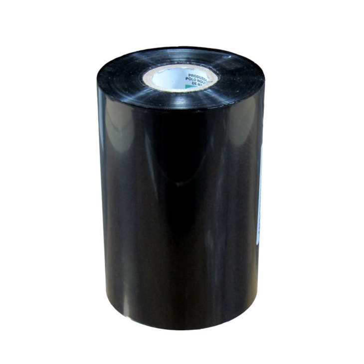 Kit Ribbon Cera Preto para impressora térmica 110mmx450m 03un