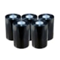 Kit Ribbon Cera Preto para impressora térmica 110mmx450m 05un