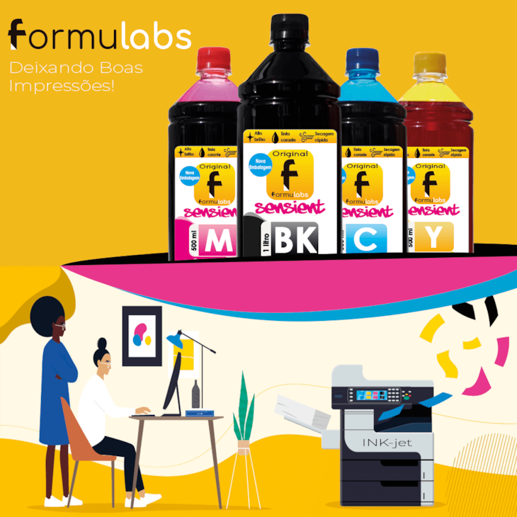 Kit Tinta compatível Impressora Epson L3150 L3110 2,5 ltrs