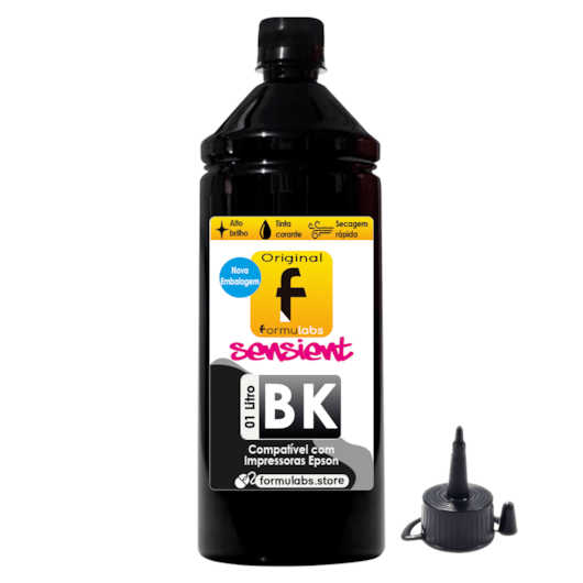 Kit Tinta Epson Compatível 664 L220 L200 L110 CMYK 2,5LT