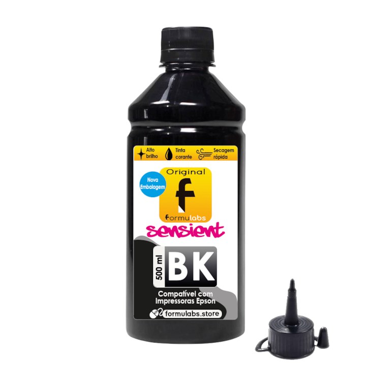 Kit Tinta Epson Compatível 664 L220 L200 L110 CMYK 4x500ml