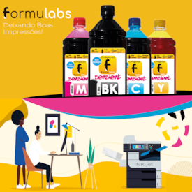 Kit Tinta Epson Compatível L375 L455 L365 L355 L3150 2,5LT