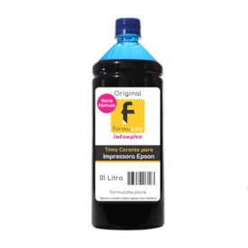 Kit Tinta Epson Compatível Série L Formulabs Cyan 10 Litros