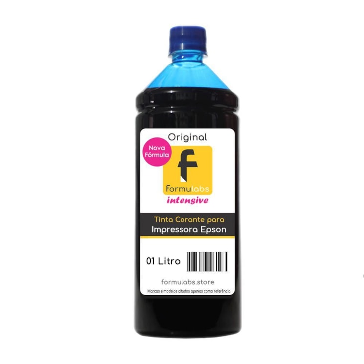 Kit Tinta Epson Compatível Série L Formulabs Cyan 10 Litros
