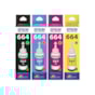 Kit Tinta Epson L355 L365 L375 L455 Original CMYK 4x70ml
