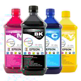 Kit Tinta Epson Pigmentada Compatível Formulabs 4X1000ml