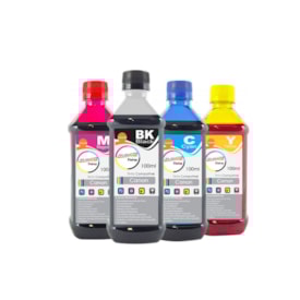 Kit Tinta Impressora Canon Compatível Formulabs CMYK 4x100ml