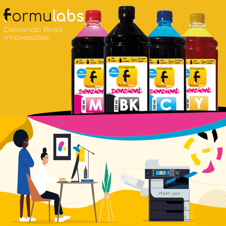 Kit Tinta Impressora Epson  compatível L3150 L3110 4x250ml
