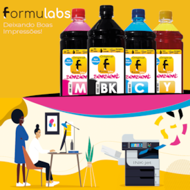 Kit Tinta Impressora Epson compatível L3150 L3110 4x500ml