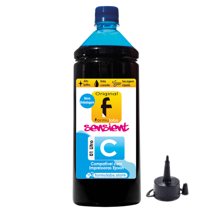 Kit Tinta para impressora compatível Epson série L 4 Litros
