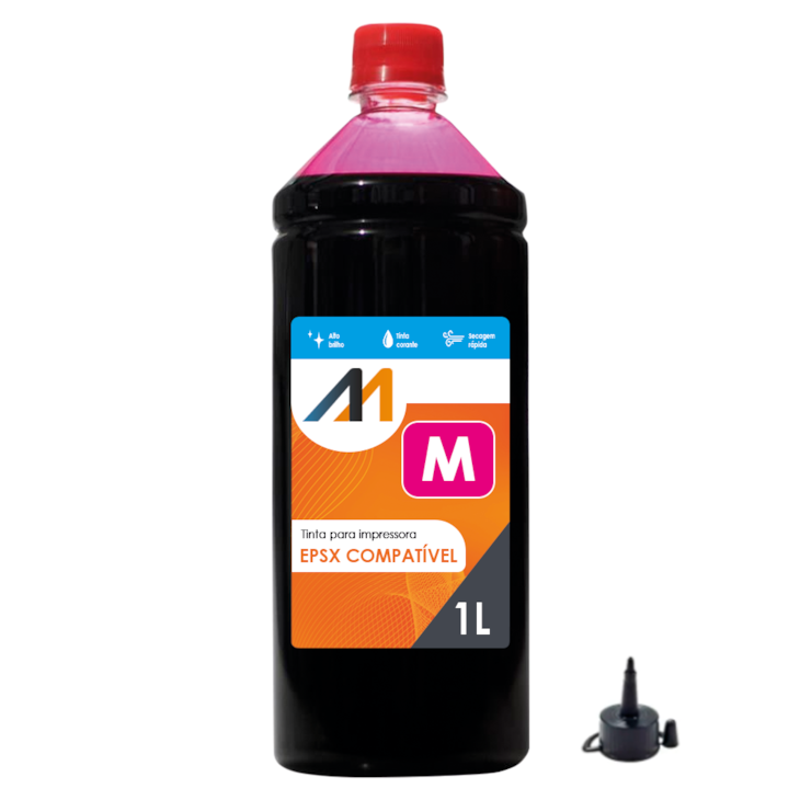 Kit Tinta para impressora Compatível EPSX universal 4 Litros