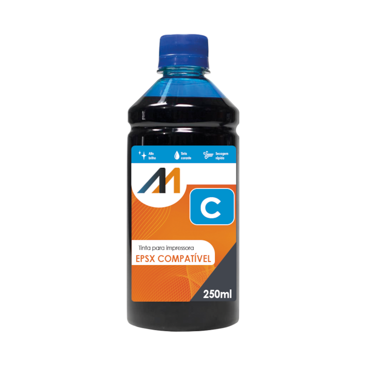 Kit Tinta para impressora  Compatível EPSX universal 4x250ml