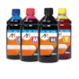 Kit Tinta para impressora  Compatível EPSX universal 4x250ml