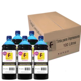 Kit Tinta para impressora Epson Compatível Formulabs Cyan 100 Litros