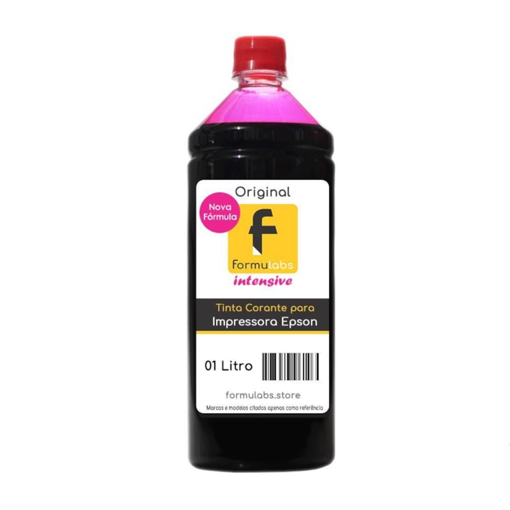 Kit Tinta para impressora Epson Compatível Formulabs Magenta 100 Litros