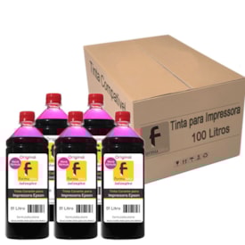 Kit Tinta para impressora Epson Compatível Formulabs Magenta 100 Litros