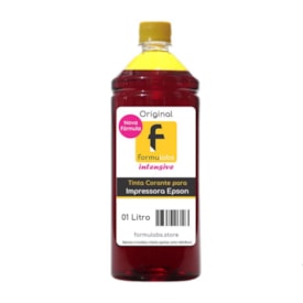 Kit Tinta para impressora Epson Compatível Formulabs Yellow 100 Litros
