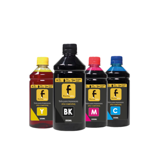 Kit Tinta para impressora Epson Compatível universal 1,250ml