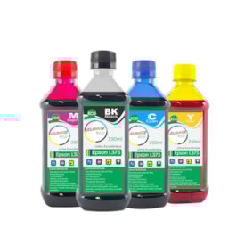 Kit Tinta para impressora Epson L375 Eco Marpax CMYK 4x250ml