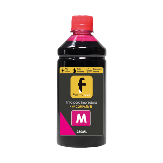 Kit Tinta para impressora HP Compatível Formulabs 4x250ml Kit Tinta para impressora HP Compatível Formulabs 4x250ml