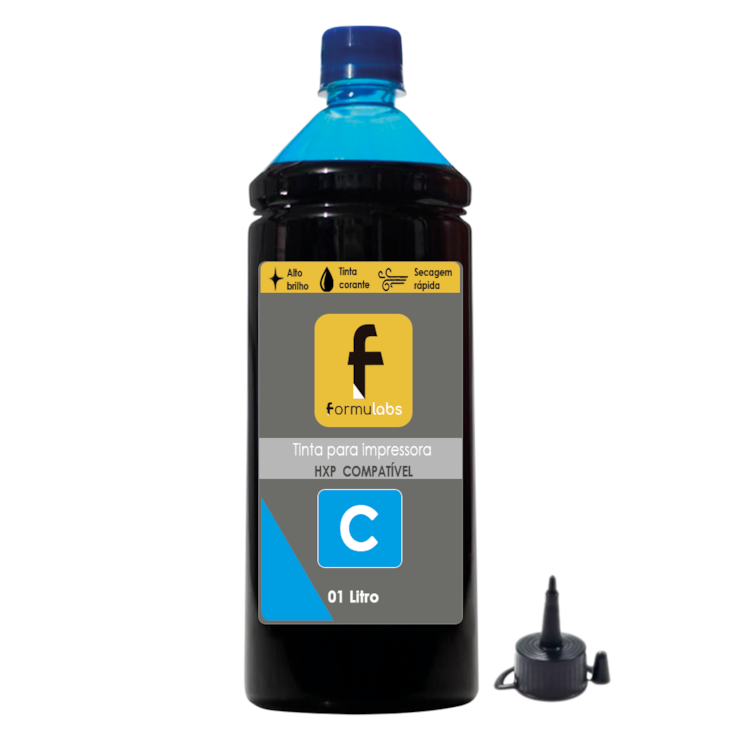 Kit Tinta para impressora HP Compatível Formulabs 5 Litros