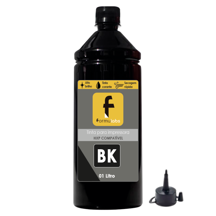 Kit Tinta para impressora HP Compatível Formulabs 5 Litros