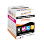 Kit Tinta para impressora L375 L455 L365 L200 L1300 4x1000ml