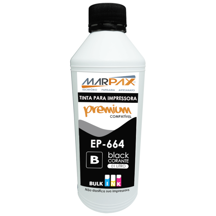 Kit Tinta para impressora L375 L455 L365 L200 L1300 4x1000ml