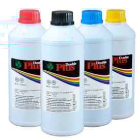 Kit Tinta Pigmentada Epson R290 Double Plus CMYK 4L
