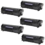 Kit Toner Compatível HP 1020 1018 3015 2612 Evolut 2k 5un
