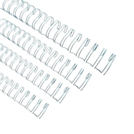 Kit Wire-o 2X1 Azul Bebê 5/8-3/4-7/8-1 Marpax 25uni Cada