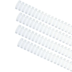 Kit Wire-o 3X1 Branco 1/4 - 5/16 - 7/16 -9/16 (25 Cada)100un