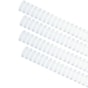 Kit Wire-o 3x1 Branco 1/4 - 5/16 - 7/16 -9/16 (25 cada)100un