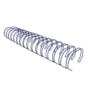 Kit Wire-o para Encadernação 2x1 A4 Azul 5/8 para 120fls 72un