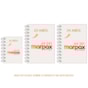 Kit Wire-o para Encadernação 2x1 A4 Branco 5/8 para 120fls 72un