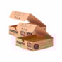 Kit Wire-o para Encadernação 2x1 A4 Bronze 3/4 para 140fls 72un