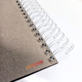 Kit Wire-o para Encadernação 2X1 A5 7/8 Colorido Marpax 20un